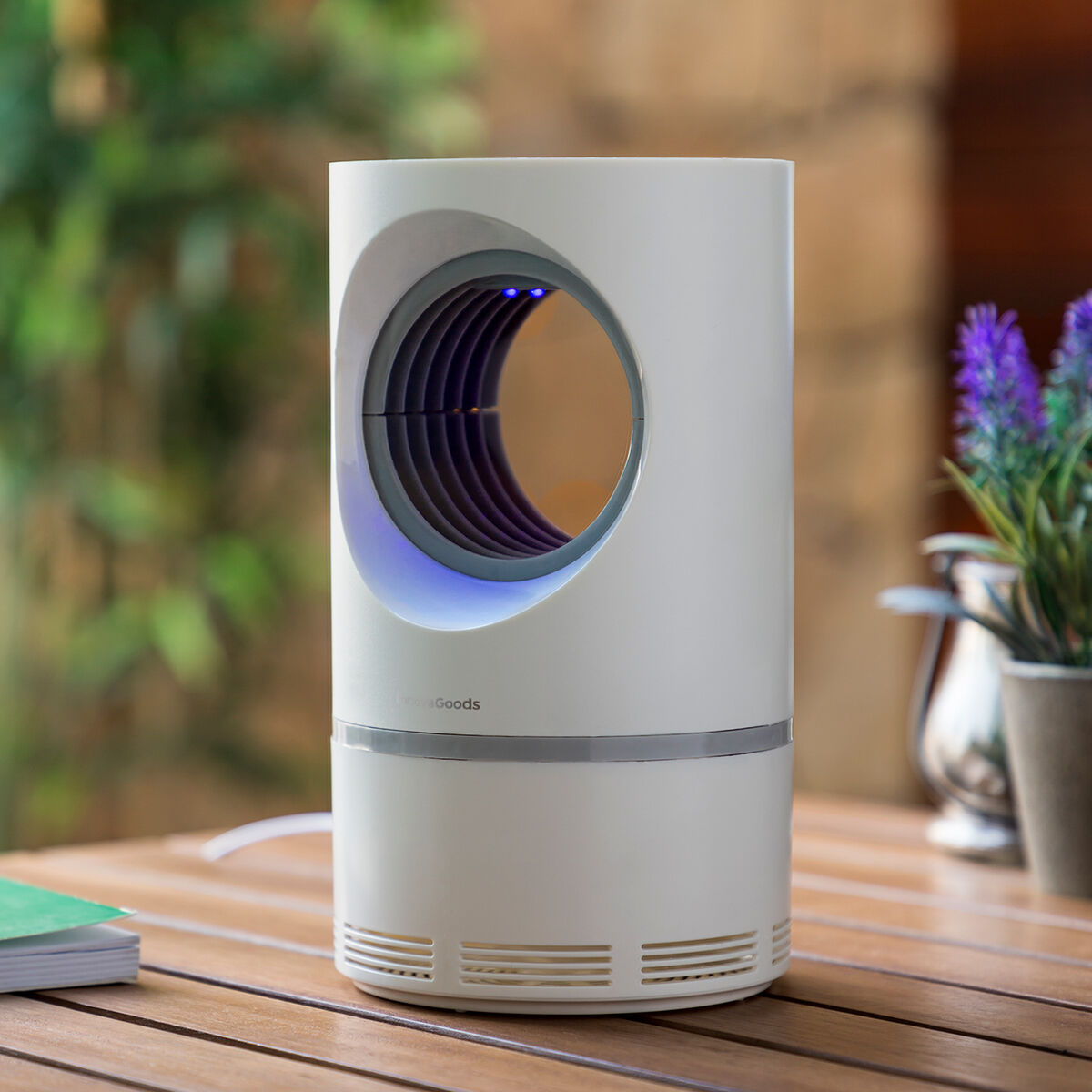 Anti-Mücken Saug-Lampe KL Virvel InnovaGoods – UV LED Insektenfalle mit USB-8