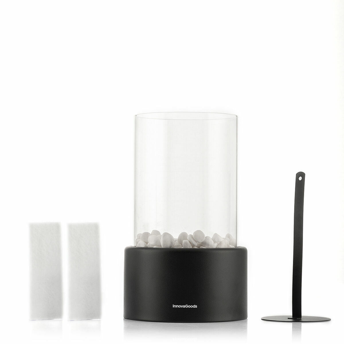 Dekorativer Bioethanol Tischkamin Heatfir InnovaGoods – Rauchfrei & Cozy-4 