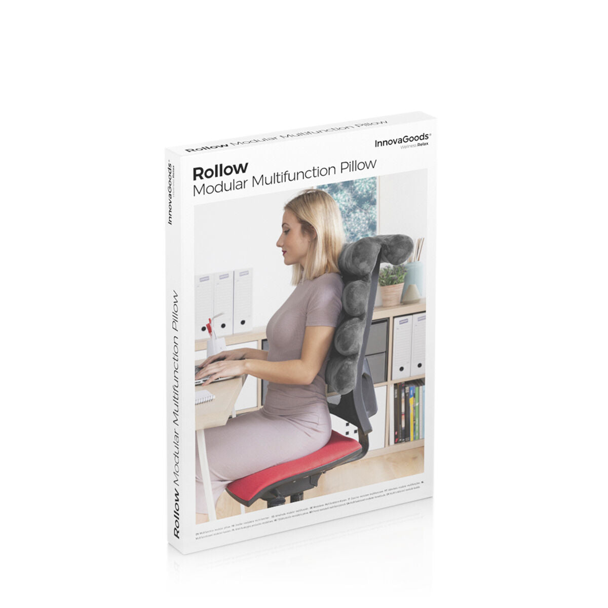 Modulares Multifunktions-Kissen Rollow InnovaGoods – Ergonomisches Relax-Kissen-1