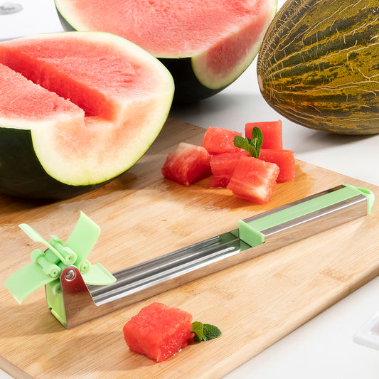nnovaGoods Wassermelonen Würfelschneider Cutmil – Melonen Cutter-10