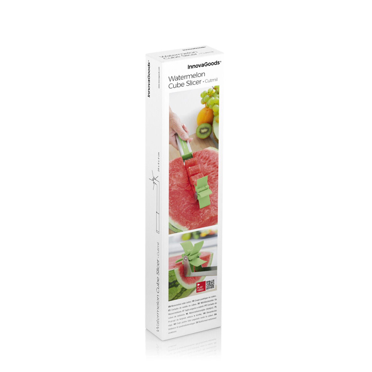 nnovaGoods Wassermelonen Würfelschneider Cutmil – Melonen Cutter-1