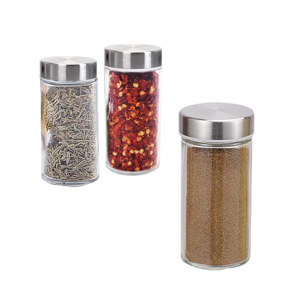 Bambus Gewürzregal mit 16 Gewürzgläsern – Drehbarer Gewürzständer für Ihre Küche-2